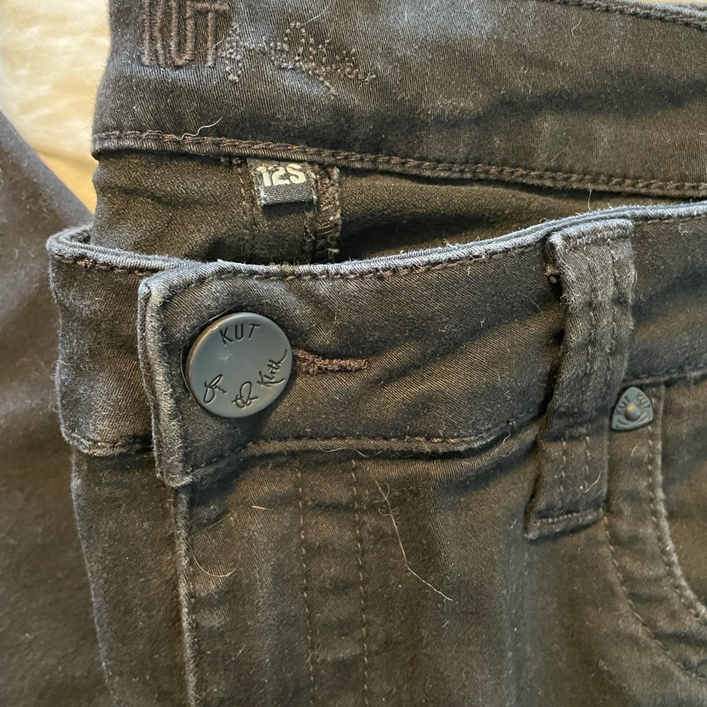 Black Kut Jeans size 12 short